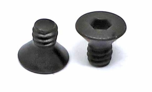 Iexcell 100 قطعة #8-32 × 5/16 بوصة من سبائك الصلب 10.9 درجة مقبس سداسي برأس مسطح، مجموعة براغي برأس مسطح، لمسة نهائية من أكسيد الأسود in Kuwait