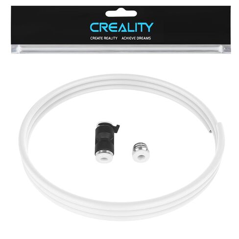 أنبوب تيفلون PTFE ذو مقاومة منخفضة من Creality 4M، مع قاطع أنبوب PTFE الأصلي لسهولة القطع، ترقية تصميم القناة الداخلية على شكل نجمة أنبوب بودين تدفق خيوط سلس للطابعة ثلاثية الأبعاد (4M) in Kuwait