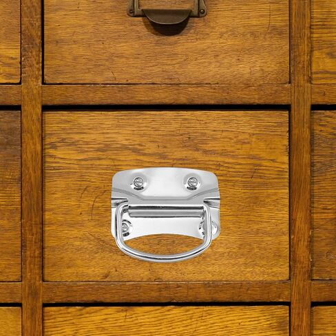 2pcs Stainless Steel 201 Folding Toolbox Handle Heavy-Duty Movable Drawer Pull for Storage Cabinets and Flight Cases in Kuwait