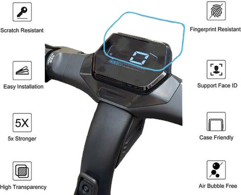3 عبوات من واقي شاشة لوحة القيادة Segway ZT3 Pro، واقي شاشة HD شفاف مضاد لبصمات الأصابع ومضاد للخدش من مادة TPU لحماية الشاشة متوافق مع سكوتر كهربائي Segway Ninebot ZT3 Pro in Kuwait