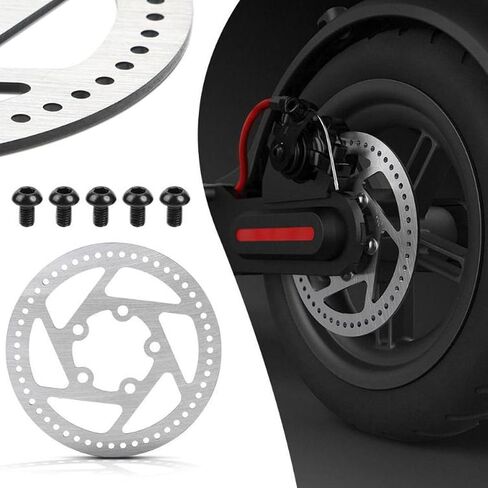 120mm Bike Disc Brake Rotor with 5 Bolts Modification Brake Parts | Stainless Steel Bicycle Brake Disk for PRO PRO2 Electric Scooter in Kuwait