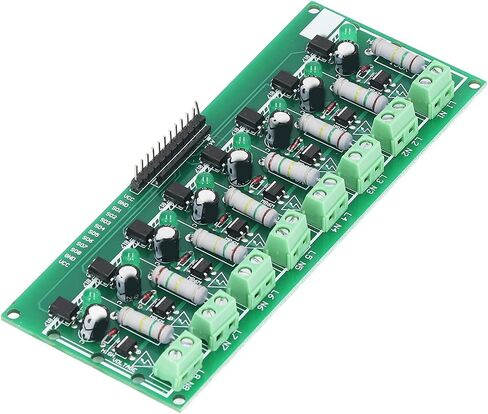 لوحة عزل Optocoupler ذات 8 قنوات وحدة كشف الجهد الفعالة لمشاريع DIY in Kuwait