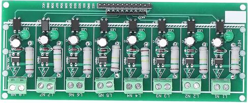 لوحة عزل Optocoupler ذات 8 قنوات وحدة كشف الجهد الفعالة لمشاريع DIY in Kuwait
