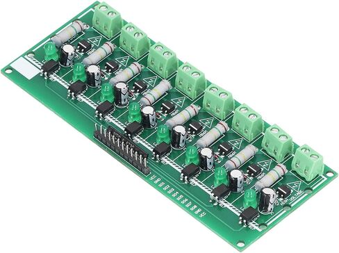 لوحة عزل Optocoupler ذات 8 قنوات وحدة كشف الجهد الفعالة لمشاريع DIY in Kuwait