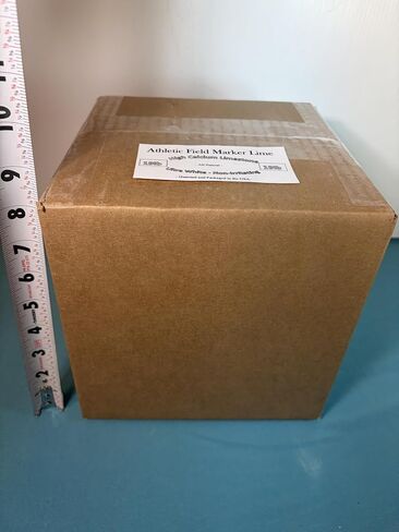 Dot Red Ultra White Athletic Field Marker Lime - All Natural - Will Not Burn Turf or Skin - 100% Limestone Calcium Carbonate in Kuwait