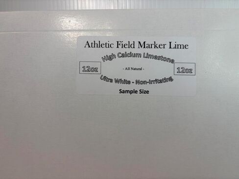 Dot Red Ultra White Athletic Field Marker Lime - All Natural - Will Not Burn Turf or Skin - 100% Limestone Calcium Carbonate in Kuwait