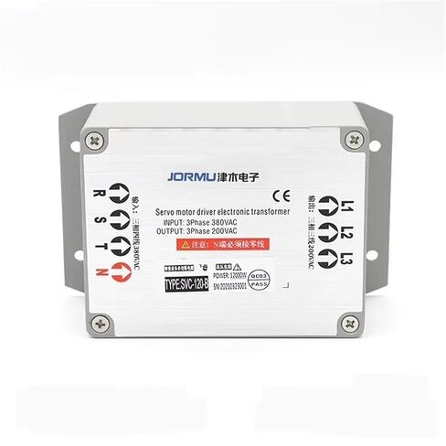 محرك سيرفو عالي الطاقة محول إلكتروني ثلاثي الطور SVC-120-B 380V إلى 220V12KW in Kuwait
