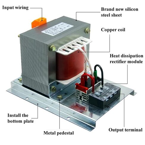 آلة لف الأفلام DC Starter DC أسطوانة هيدروليكية عالية الطاقة بدءاً من مصدر طاقة DC 380V220V (AC 220V Input 2000VA_DC 72V) in Kuwait