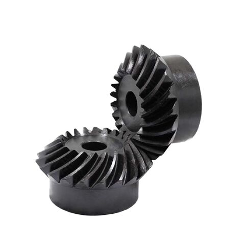 Steel Heavy Duty Motor Pinion Gear 2pcs 2M-20T/20T Precision Spiral Bevel Gear Helical Gear-Diameter 43mm Hole D 10mm in Saudi Arabia