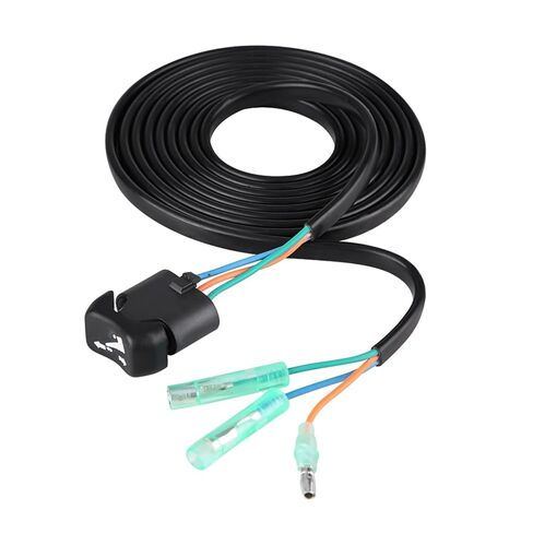 Trim and Tilt Switch Assembly, Replacement for 704 Single Engine Control Handle, with ABS Plastic and Easy Installation, OE Number 704 82563 41 00 in Saudi Arabia