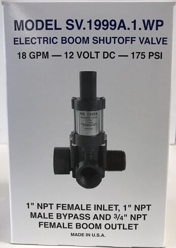 Texas Remcor Electric Boom Shutoff Weather Pack Solenoid Valve - SV.1999A.1V.WP in Saudi Arabia