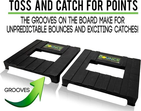 RampShot BOUNCE- Played Outdoors, Indoors, Yard, Beach, Tailgate, Park - Includes 2 Balls, Stickers and Rule Book - Great Family Game in Saudi Arabia