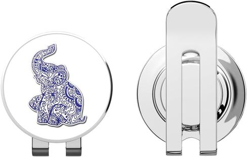 Elephant Henna Exotic Golf Hat Clip with Magnetic Ball Marker in Kuwait
