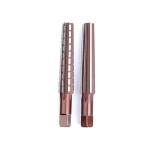 MT1-MT5 High Speed Steel Morse Taper Reamer, Fine/Rough Edge Hand Reamer for Milling Finishing Cutter Tool(MT1(Fine Rough)) in Kuwait
