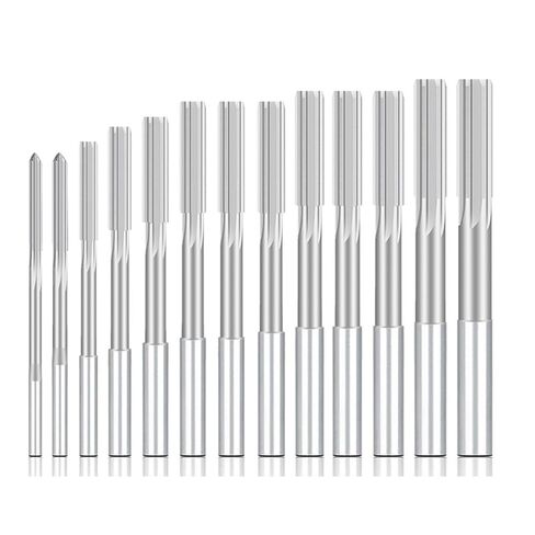 HSS Machine H8 1.0-12mm Chucking Flute Common Round Shank Tool 1Pcs(H8 4.0mm) in Kuwait