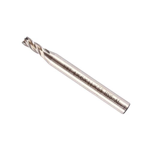 ZJchao End Milling Cutters, End Milling Cutter Set 4 Mm-12 Mm HSS CNC Straight Shank 4 Flute Drill Bits For Data Processing Center CNC Carving in Kuwait