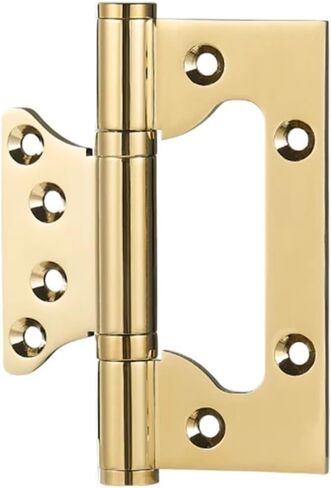 Brass Door Hinges Free Slot Smoothly Thickening 4 Inch 1Pcs(AB) in Kuwait