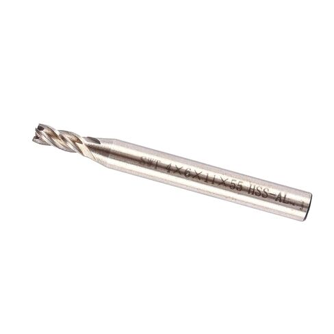ZJchao End Milling Cutters, End Milling Cutter Set 4 Mm-12 Mm HSS CNC Straight Shank 4 Flute Drill Bits For Data Processing Center CNC Carving in Kuwait