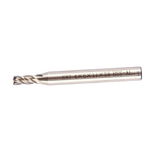 ZJchao End Milling Cutters, End Milling Cutter Set 4 Mm-12 Mm HSS CNC Straight Shank 4 Flute Drill Bits For Data Processing Center CNC Carving in Kuwait