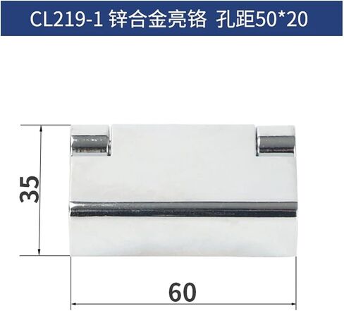 CL219 Zinc Alloy Heavy 180 Degree Hinge 1Pcs(CL219-1 Bright) in Kuwait