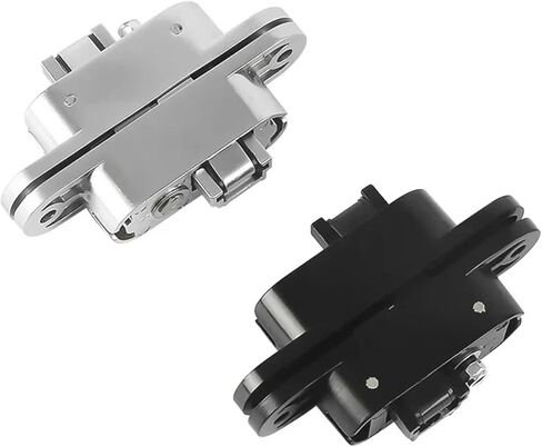 Invisible Door Hinge Concealed 3D Adjustable Hidden Cross Outward Opening Installation 1Pcs in Kuwait