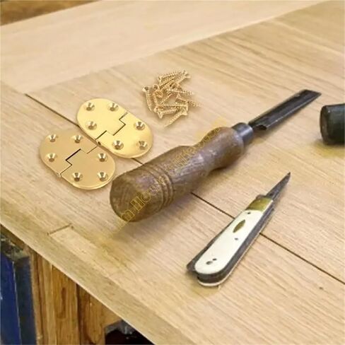 Tray Hinges Round Edges Comes D7WE 2Pcs in Kuwait