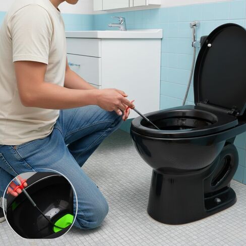 Gadgetime USA 35-Inch Drain Snake & Pickup Tool, 4-Claw Grabber for Cleaning, Gutter Cleaning Tool, Retrieving, Removing Objects from Debris, Toilet, Shower, Tub & Outdoor Drains in Kuwait