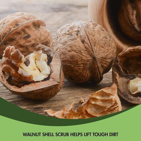 منظف ​​يدوي عالي التحمل من NatureGrit للميكانيكا، رائحة الجريب فروت، 118 مل - منظف يدوي صناعي مع مقشر قشرة الجوز، منظف يدوي ميكانيكي للشحوم والزيوت والأوساخ in Kuwait