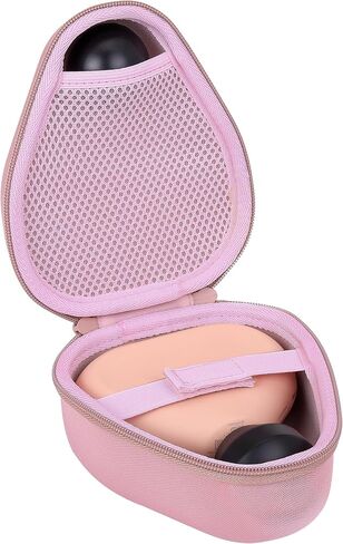 Aenllosi for Theragun Mini Plus/Mini 3.0/mini 2.0 Handheld Electric Massage Gun Hard Case,Replace Head & USB Charging Cable Organizer (Case Only,Black) in Kuwait