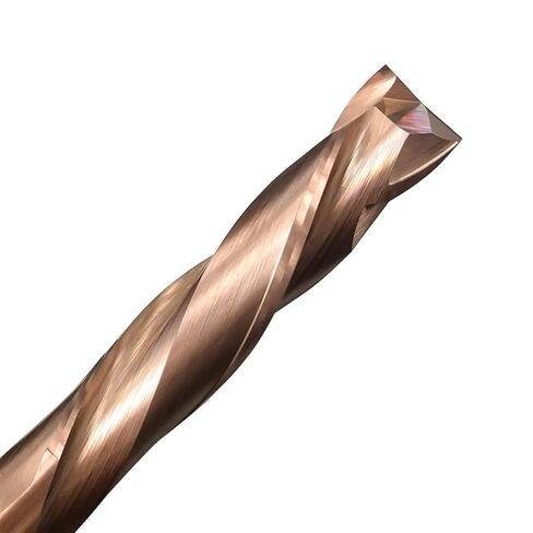 Up Down 3.175/4/5/6/8/10mm Shank Bit Coated 2 Flute Carbide Wood 1Pcs(3.175x3.175x25x55L) in Kuwait