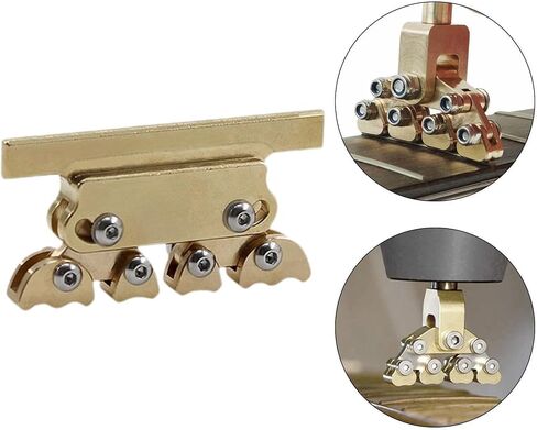 Guitar Fractal Fret Press Repair Tool, Auto Caul Luthier Repair Tool, Sturdy Accessory Adjustable Compact Size Brass Fits 6-25'' Fingerboards in Kuwait