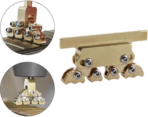 Guitar Fractal Fret Press Repair Tool, Auto Caul Luthier Repair Tool, Sturdy Accessory Adjustable Compact Size Brass Fits 6-25'' Fingerboards in Kuwait