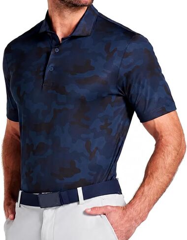 PUMA Golf X Volition Camo Polo Deep Navy Medium in Kuwait
