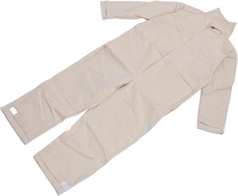 LICAEVEY Sandblasting Protective Canvas Leather Suit Durable Blasting Suit for Painting Cutting Polishing, for Industrial Workers, Canvas Leather, Size 55.12cm/21.7in in Kuwait