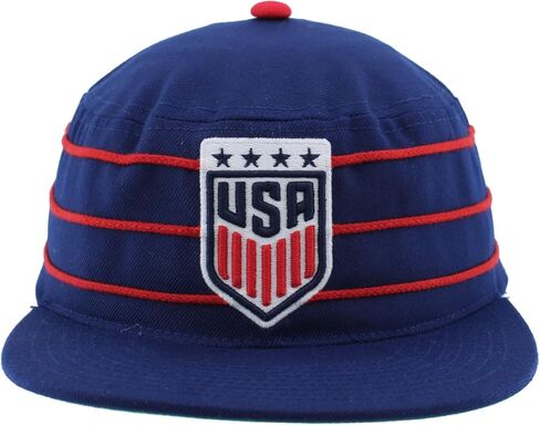 U.S. Soccer Officially Licensed USWNT Adjustable Snapback Hat Flat Bill Vintage Stripe in Kuwait