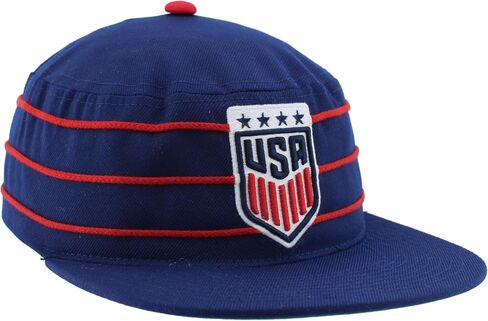 U.S. Soccer Officially Licensed USWNT Adjustable Snapback Hat Flat Bill Vintage Stripe in Kuwait