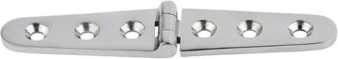4pcs 30x152mm 316 Stainless Steel Door Strap Hinge with 6 Holes Mirror Polish Marine Boat Hardware Casting in Kuwait