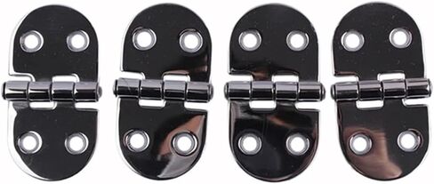 4pcs 3" X 1.5" Stainless Steel Butterfly Hinges Boat Accessories Marine Hardware for Door/Cabinet/Table in Kuwait