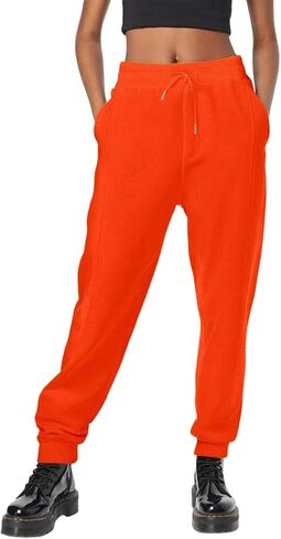 Petite Sweatpants For Women Baggy Plus Size Drawstring Cinch Bottoms Lightweight Athletic Joggers With Pockets in Kuwait