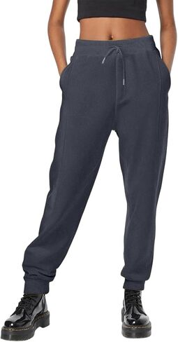 Petite Sweatpants For Women Baggy Plus Size Drawstring Cinch Bottoms Lightweight Athletic Joggers With Pockets in Kuwait