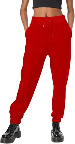 Petite Sweatpants For Women Baggy Plus Size Drawstring Cinch Bottoms Lightweight Athletic Joggers With Pockets in Kuwait