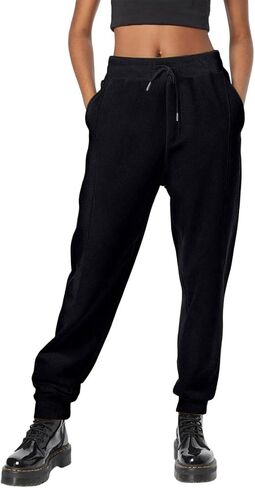 Petite Sweatpants For Women Baggy Plus Size Drawstring Cinch Bottoms Lightweight Athletic Joggers With Pockets in Kuwait