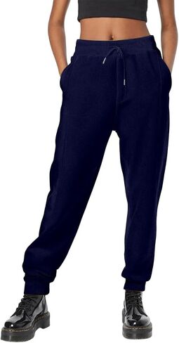 Petite Sweatpants For Women Baggy Plus Size Drawstring Cinch Bottoms Lightweight Athletic Joggers With Pockets in Kuwait