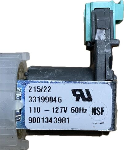 Dishwasher Part 33199046 9001343981 Metal Globe Valve 2-Port NPT 3/8" Inlet Threaded Outlet in Kuwait