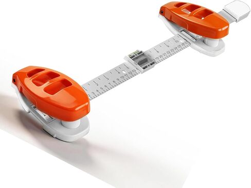 Level Ruler Picture Hanging Tool with Built-In Level for Frames, Wall Decor, Easy Alignment Picture Hanger Tool in Kuwait