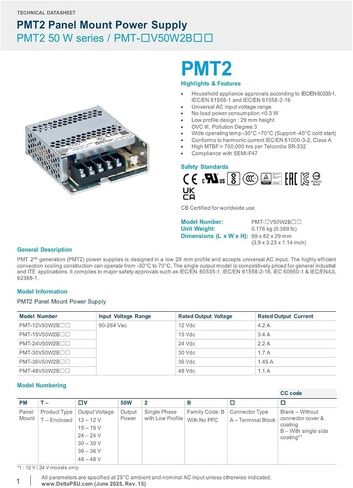 PMT-15V50W2BA | 15 فولت 3.4 أمبير | | مصدر طاقة للوحة المسطحة الصناعية بقدرة 51 وات in Kuwait