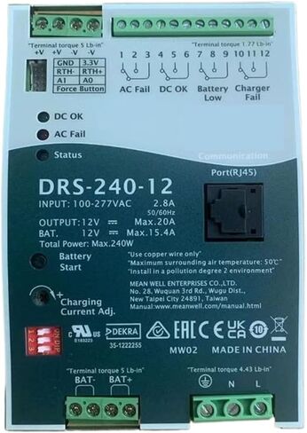 DRS-240-48 240W All-in-One Power DRS-240 48V 3.85A in Saudi Arabia