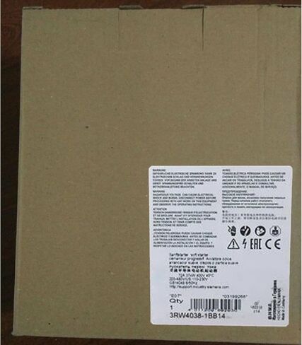 معجل 3RW4038-1BB14 جديد ومختوم في الصندوق 3RW40381BB14 ضمان لمدة سنة واحدة وسريع in Kuwait