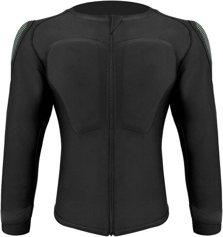 Diyeeni دراجة نارية درع قميص تنفس Sweatproof سترة درع كامل الجسم، الكتف الصدر الخلفي الكوع الحرس معدات واقية للتزلج على المنحدرات سباق ركوب الدراجات التزلج، صدمات in Kuwait