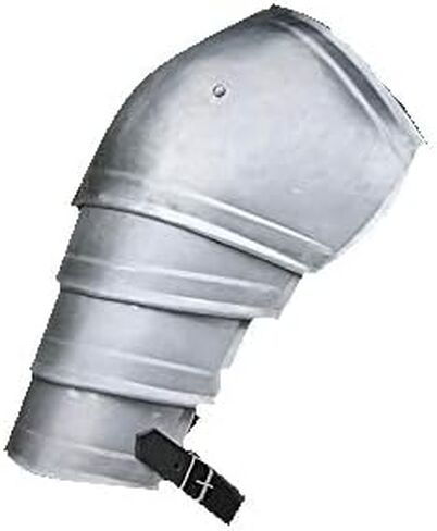 NauticalMart Pair of Pauldrons&Gorget - Steel Pauldrons - LARP Armor -Metal Shoulders - LARP Shoulders - LARP Fantasy Protection in Kuwait